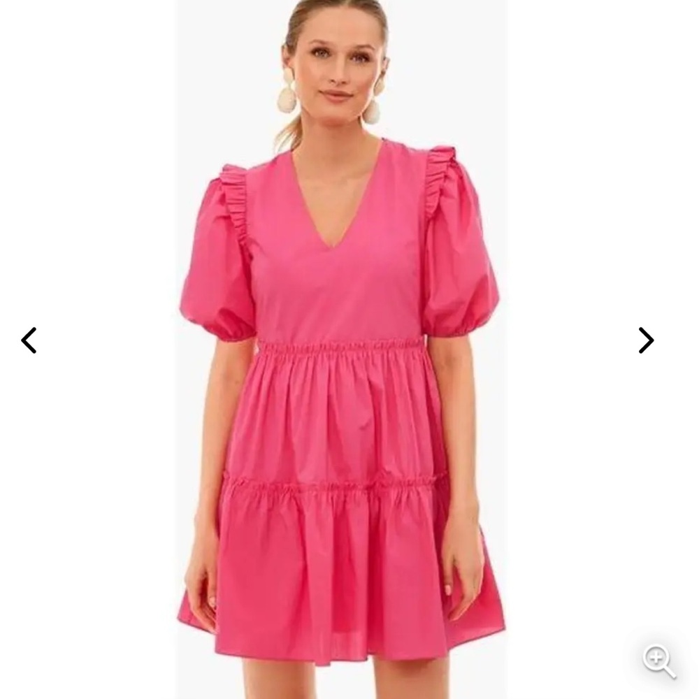 Tuckernuck Hyacinth House Fuchsia Pascale Mini Dress Size XS - Picture 2 of 7
